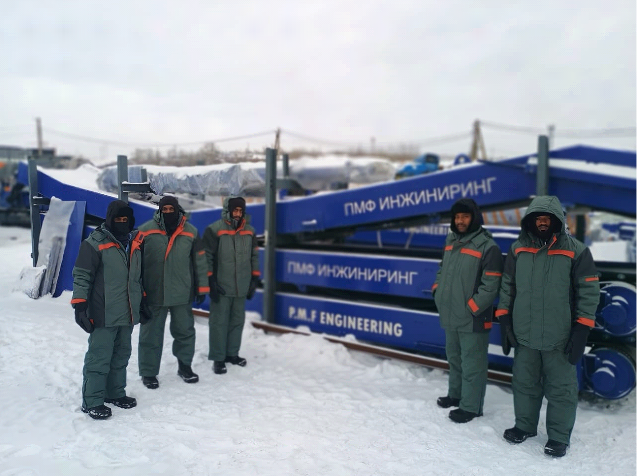 Три современные дробилки PUZZOLANA поступили в Красноярск